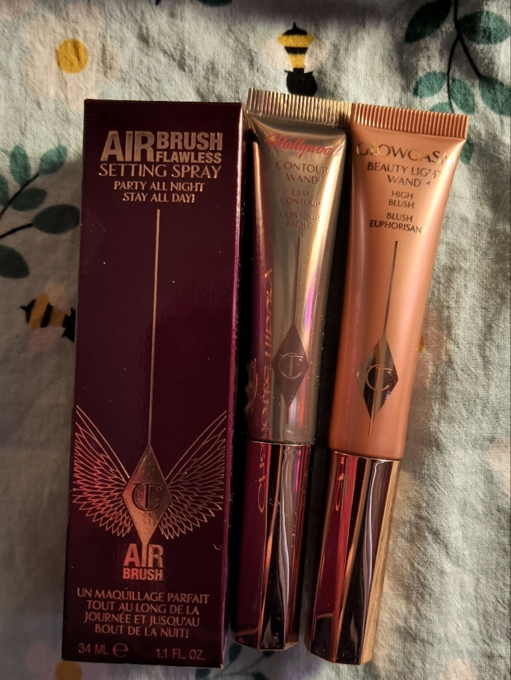 Charlotte Tilbury Airbrush Flawless Setting Spray & Beauty Light Wands (2)